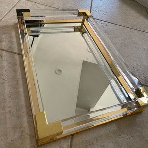 Jonathan Adler Jacques acrylic tray